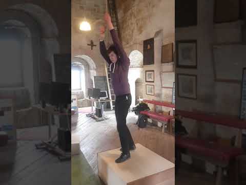 Ringing up the tenor at Romsey Abbey