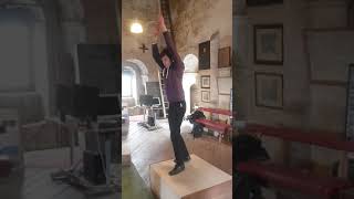 Ringing up the tenor at Romsey Abbey