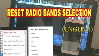 [SOLVED] HOW TO RESET RADIO BANDS SELECTION FROM *#*#4636#*#*