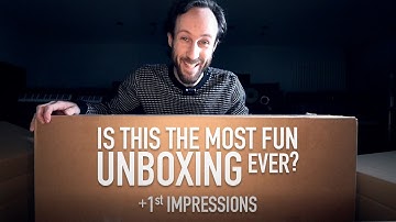 Moog Matriarch Dark unboxing + first sounds and impression.