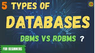Types of Databases Explained | What is DBMS & RDBMS | Beginners