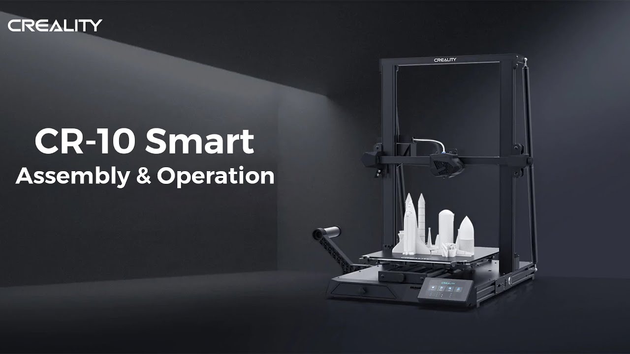 CR 10 Smart unboxing and operation Video - YouTube