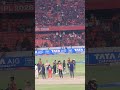 Toss at Uppal stadium #srhvrcb