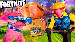 FORTNITE IRL THE MOVIE! ZOMBIE Takeover FORTNITEMARES!