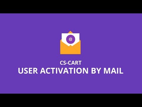 CS-Cart User Activation By Mail