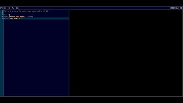Write a program to enter your name and print it | Basic #qbasic #programming #techhowto #language