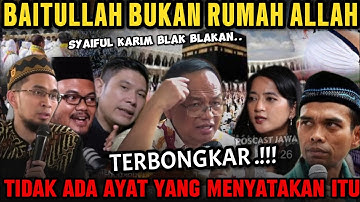 TERJAWAB!! ALLAH BERSAMA KITA LEBIH DEKAT DARI URAT NADI LEHER!! SYAIFUL KARIM BONGKAR SEMUA DI SINI
