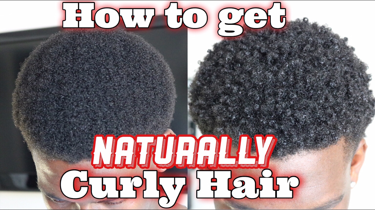 HOW TO GET NATURALLY CURLY HAIR | Curly Hair Routine - YouTube