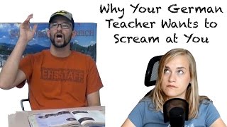 Why Your German Teacher Wants to Scream at You with German with Jenny - Deutsch lernen