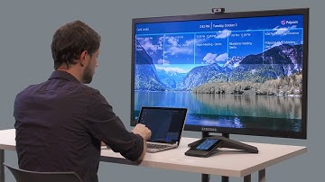 Poly Trio™  How to Present Content Using Miracast