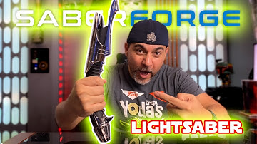 Unboxing My First SaberForge Lightsaber! The Bane Mk2