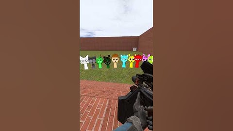 Destroy Sprunki Nextbots And Nextbot Chasing In Maze EP 4 #shorts #ghaffarbhai