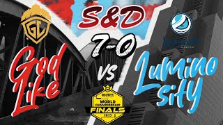 GODL 7-0 LG in S&D | Full Gameplay | CODM World Championship 2023 Semifinal #codm #codmobile