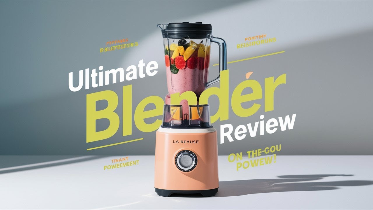 Ultimate La Reveuse Portable Blender Review: The Best Blender for On-the-Go! 🍹✨