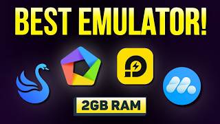 4 BEST Android Emulators for Low End PC | Only 2GB RAM!!