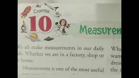 ICSE Science . Chapter 10. Measurements.( Part 1 )
