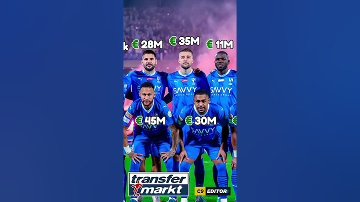 The Value of this Al Hilal team is INSANE 💵💵💵 #alhilal #shorts #c9editor