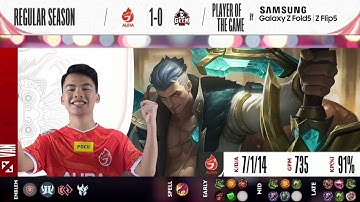 AURA FIRE VS GEEK FAM MPL ID S12 WEEK 4 DAY 1 GAME 1 HIGHLIGHTS