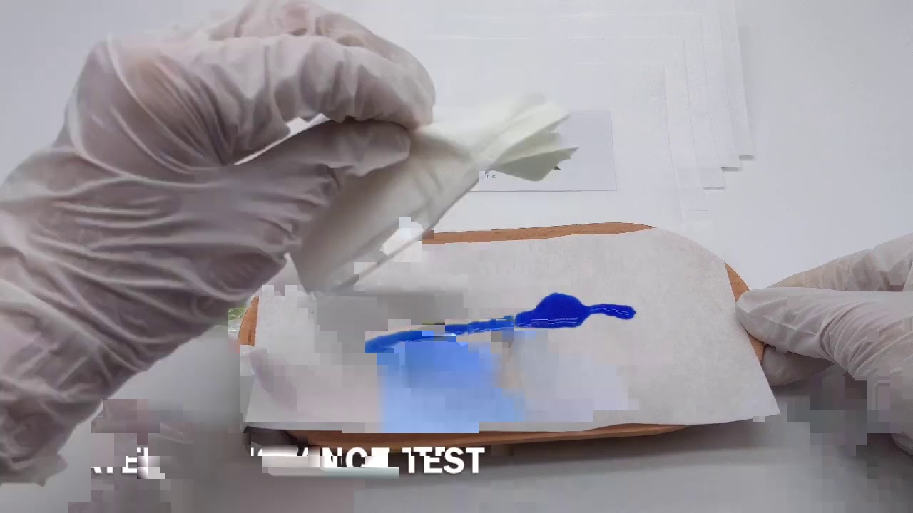 Melt Blown Non Woven fabric Mask filter Agiontex Product test
