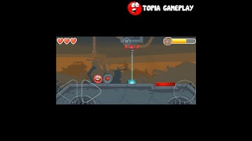 Red Ball 4 Level 27 vs 34 vs 44 vs 54 Speed Run Pro Gameplay #shorts