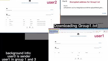 File Sharing Application Based on Blockchain and Distributed Storage