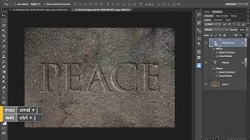 04 04 Create a chisel effect with Inner Bevel and Emboss