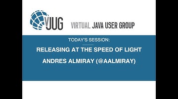 Releasing At The Speed of Light - Andres Almiray