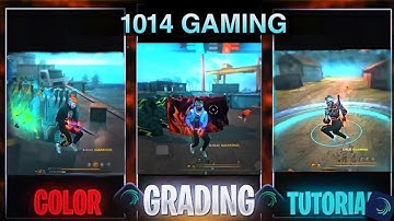 1410 Gaming Color Grading Alight Motion Tutorial || Alight Motion Color Grading (CC Description Box)