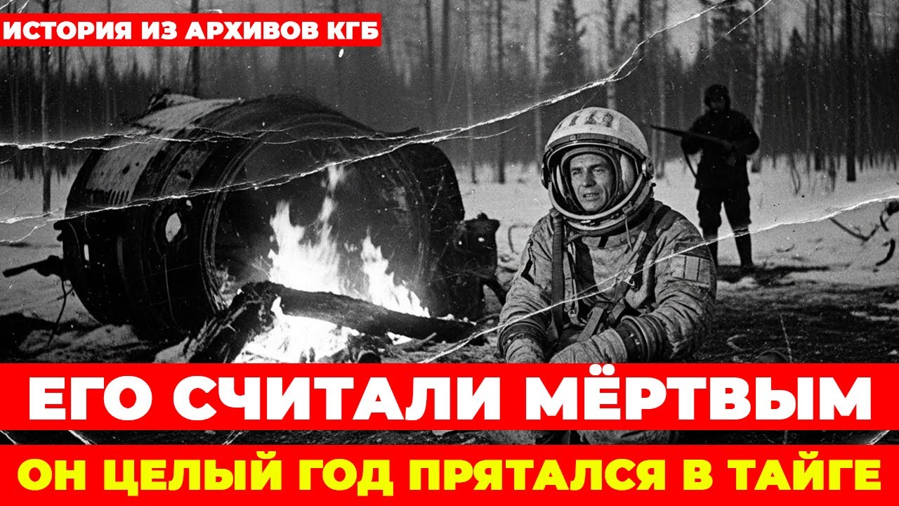 ЕДИНСТВЕННЫЙ ВЫЖИВШИЙ: космонавт 10 месяцев прятался в тайге