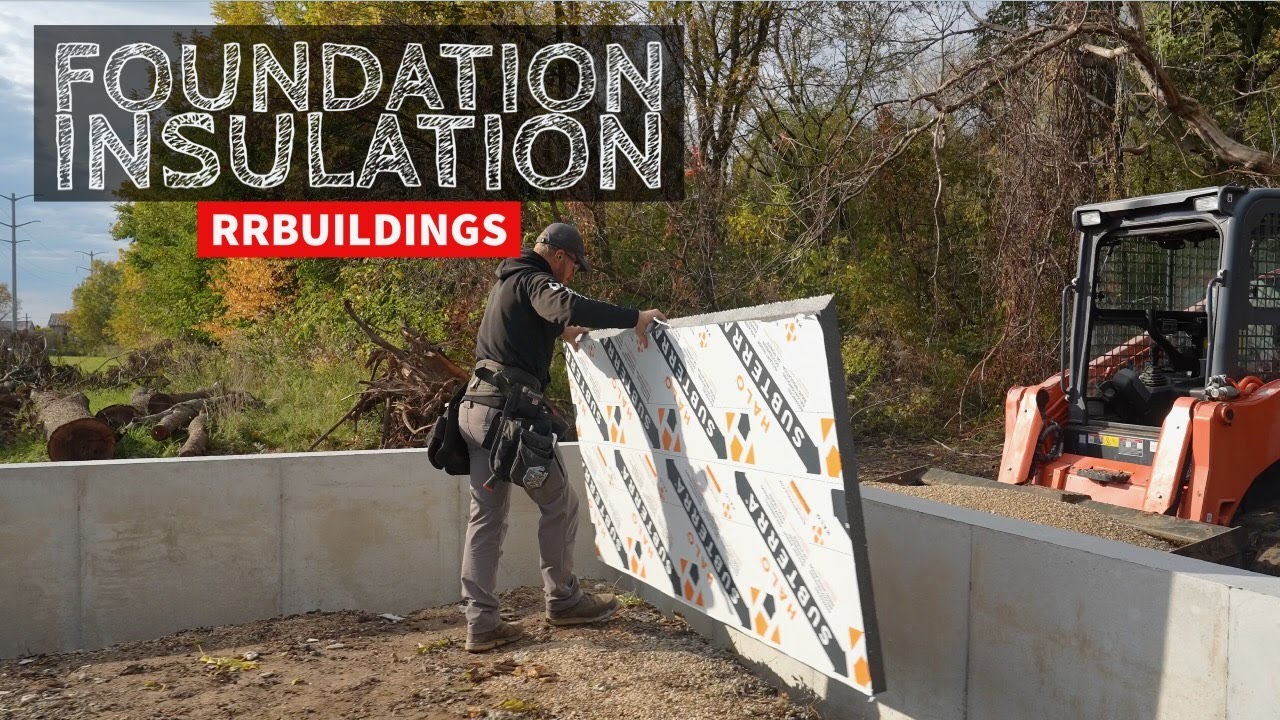 My Dream Shop Ep - 5: Foundation Insulation and Site Prep to Build ...