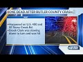 Kansas man dies following crash in Butler County