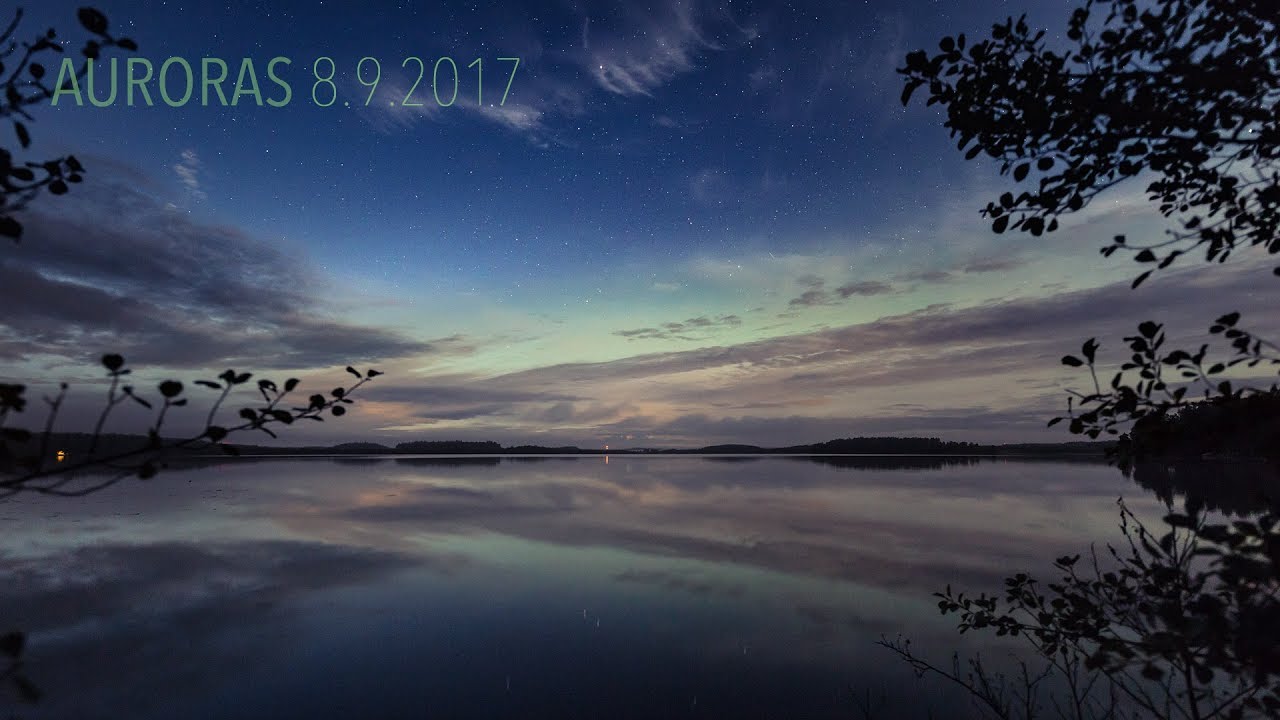 Auroras 8.9.2017 (4K TIMELAPSE)