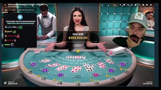 INSANE BIG BETS ON LIVE BLACKJACK PAYS OFF!! Online Gambling Highlights