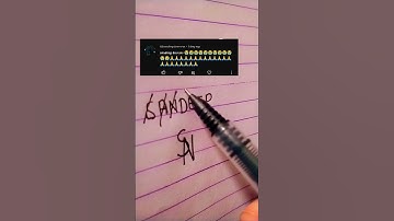 SANDEEP #name#logo#status#trending#shorts#video#viral#2023##beautiful #writing #love##signature #new