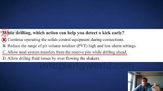 IWCF Level 4 | IWCF Level 3 | Warning Signs | Additional Question_SS 22 |  IADC | Well Control