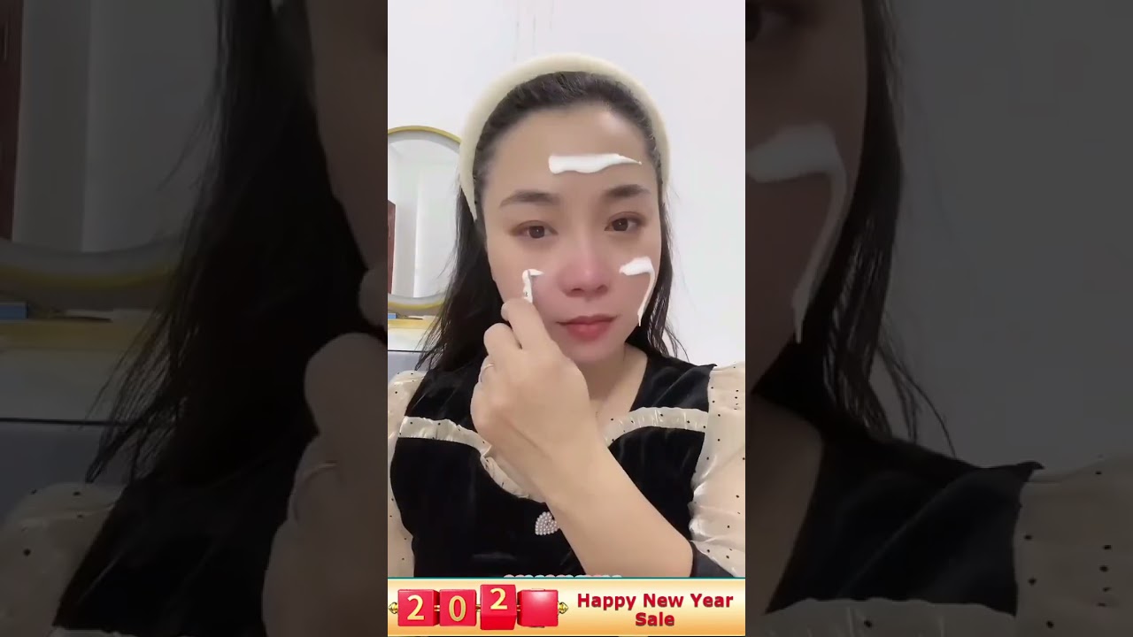 Seven white herbs eggshell mask cream