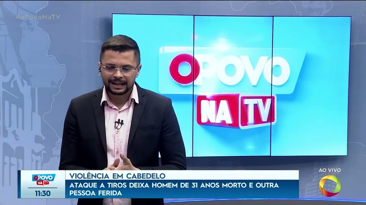 Ataque a tiros deixa homem de 31 anos morto e outra pessoa ferida - O Povo na TV