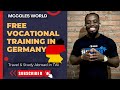 FREE VOCATIONAL TRAINING IN GERMANY| Questions About Vocational Training in Germany & Answers