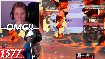 Demon1 Insane 1v4 ACE!! | Most Watched VALORANT Clips Today V1577