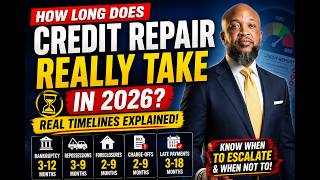 How Long Does Credit Repair REALLY Take in 2026? (Real Timelines Explained) #creditrepair