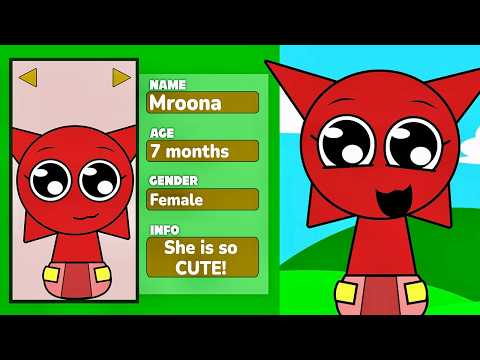 Incredibox Sprunki Babies Retake - NEW UPDATE (GALLERY) | ALL NEW Characters Description! NEW MOD!