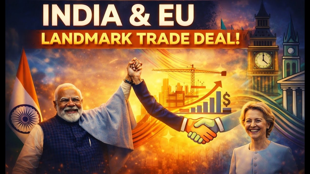 India & the European Union Trade Deal | Economic Impact and Key Benefits Explained