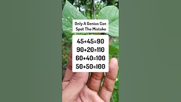 Genius Mistake:Ep.1242 | Skill Challenge!#search #puzzle #shorts