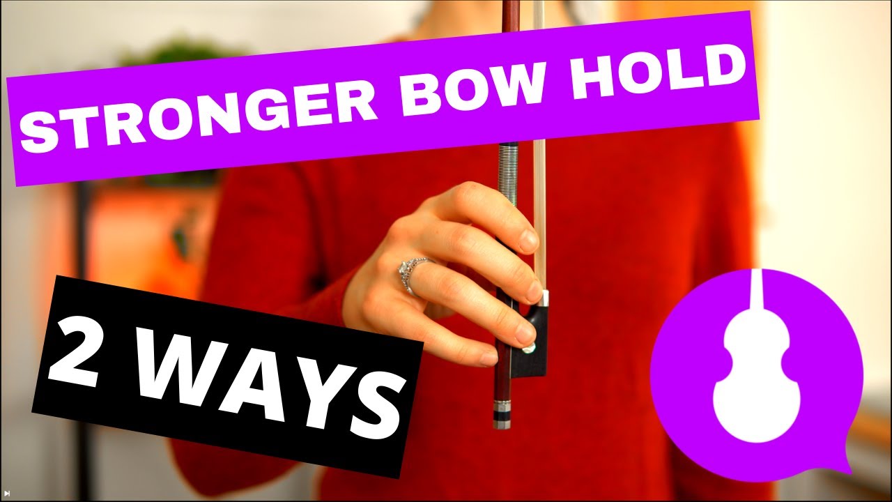 2 EASY Ways to Improve Your Bow Hold! | Beginner Basics - YouTube