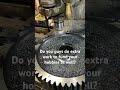Custom parts for a pull truck.