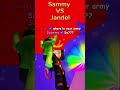 SAMMY VS JANDEL #roblox #growagarden #stealabrainrot