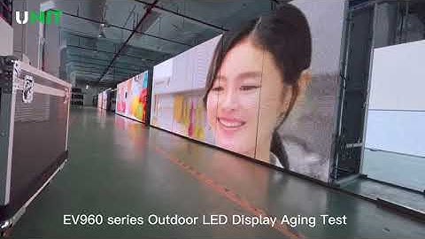 EV960 series Energy Saving LED Display Aging Test