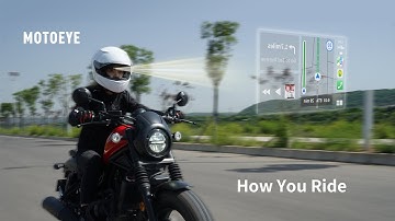 MOTOEYE helmet head up display, taking you to experience a unique riding experience.