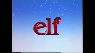 Elf TV Trailer (November 5th, 2003)