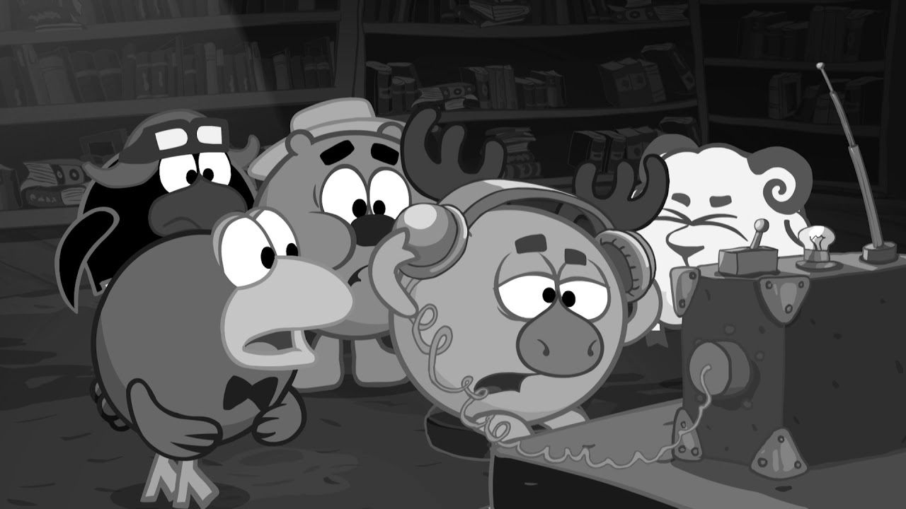 Black and White Movie - KikoRiki | Cartoon for Kids